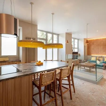 Apartment Branded New Loft Riviera Style - 8 Guests -